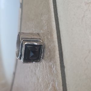 Silpada Sterling 925 Smoky Topaz Ring